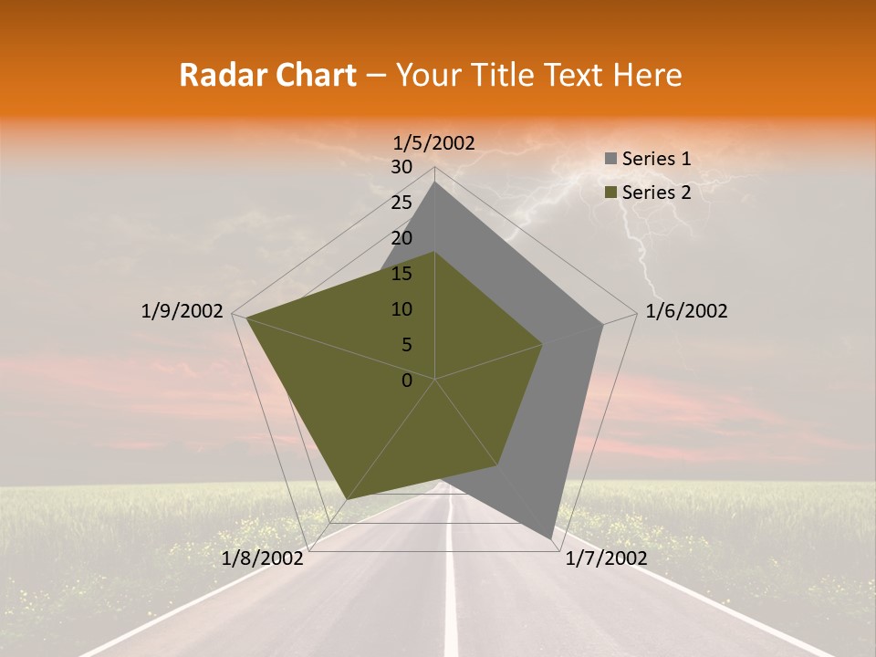 Asphalt Auto Environment PowerPoint Template