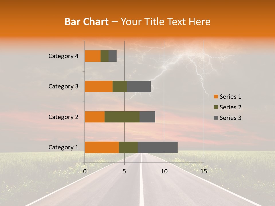 Asphalt Auto Environment PowerPoint Template