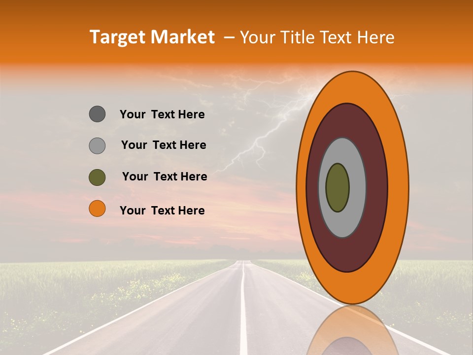 Asphalt Auto Environment PowerPoint Template