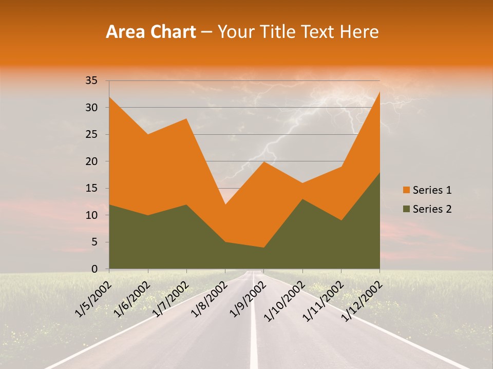 Asphalt Auto Environment PowerPoint Template