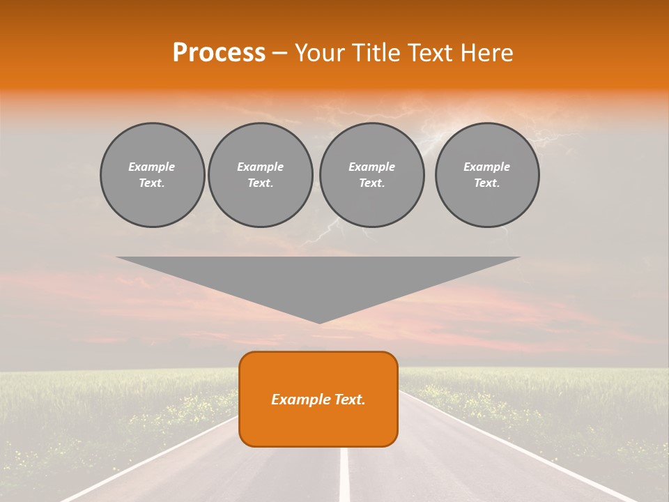 Asphalt Auto Environment PowerPoint Template
