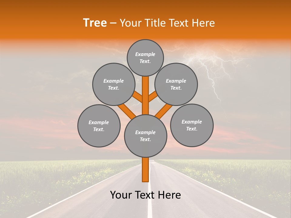 Asphalt Auto Environment PowerPoint Template