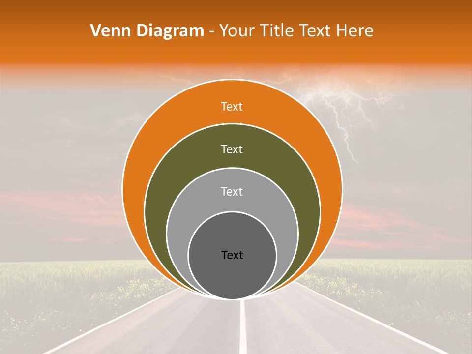 Asphalt Auto Environment PowerPoint Template