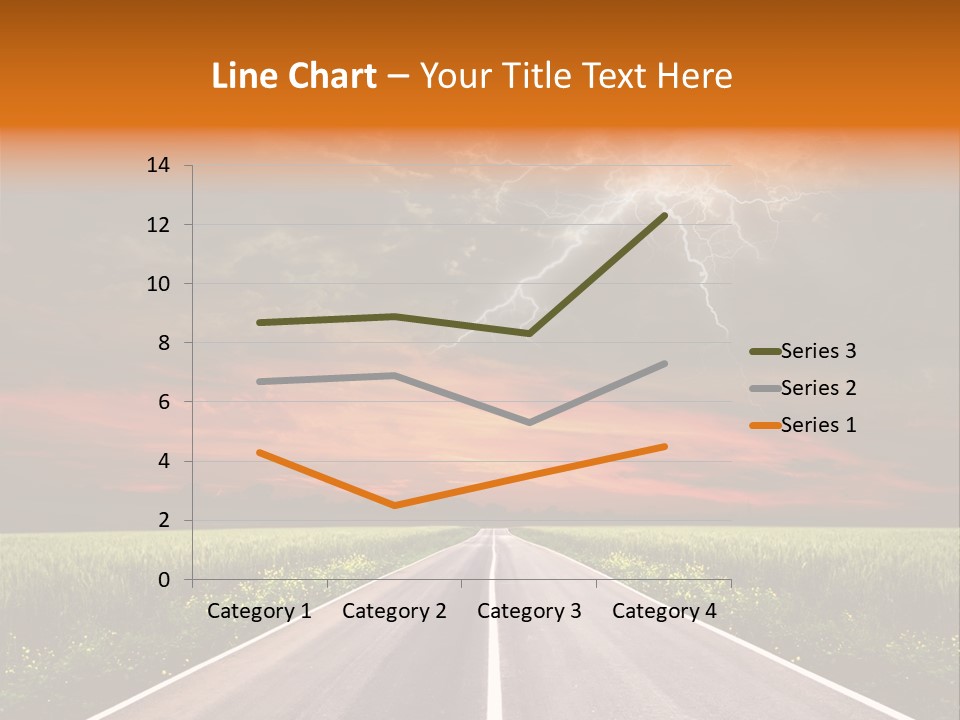 Asphalt Auto Environment PowerPoint Template