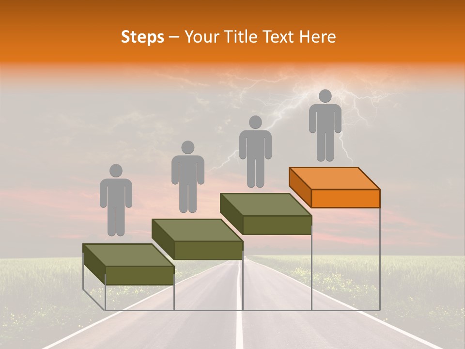 Asphalt Auto Environment PowerPoint Template