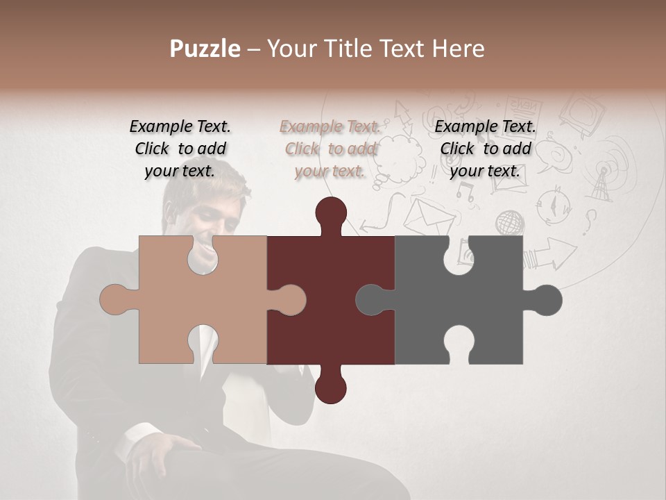 Sms Success Smile PowerPoint Template