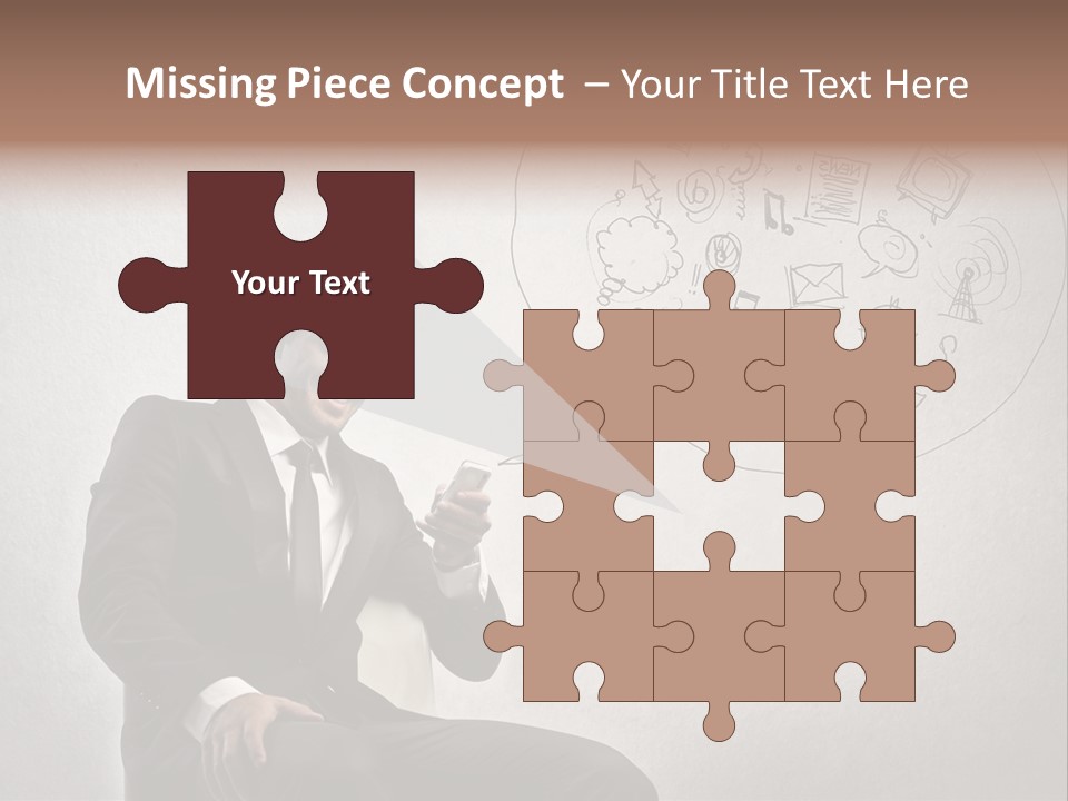 Sms Success Smile PowerPoint Template