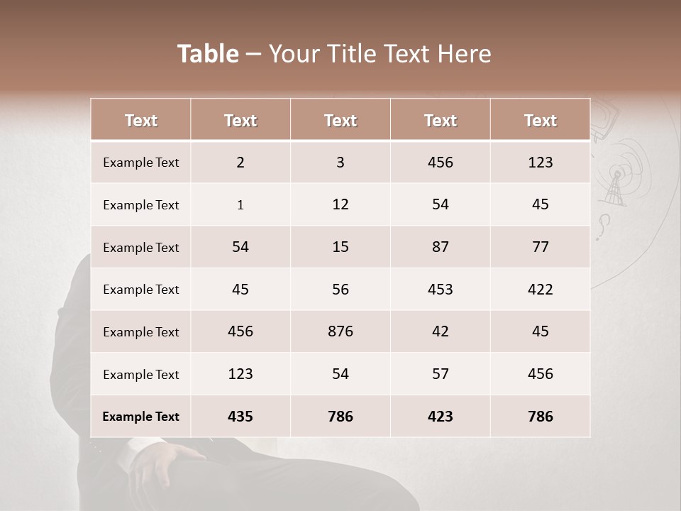 Sms Success Smile PowerPoint Template