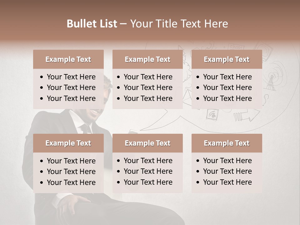 Sms Success Smile PowerPoint Template