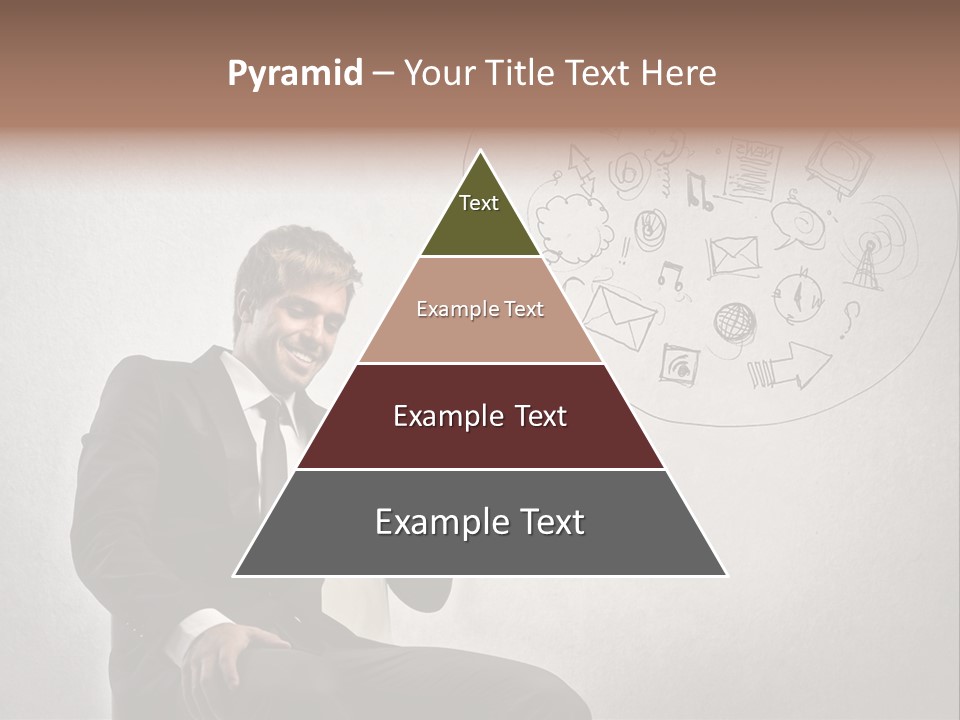 Sms Success Smile PowerPoint Template