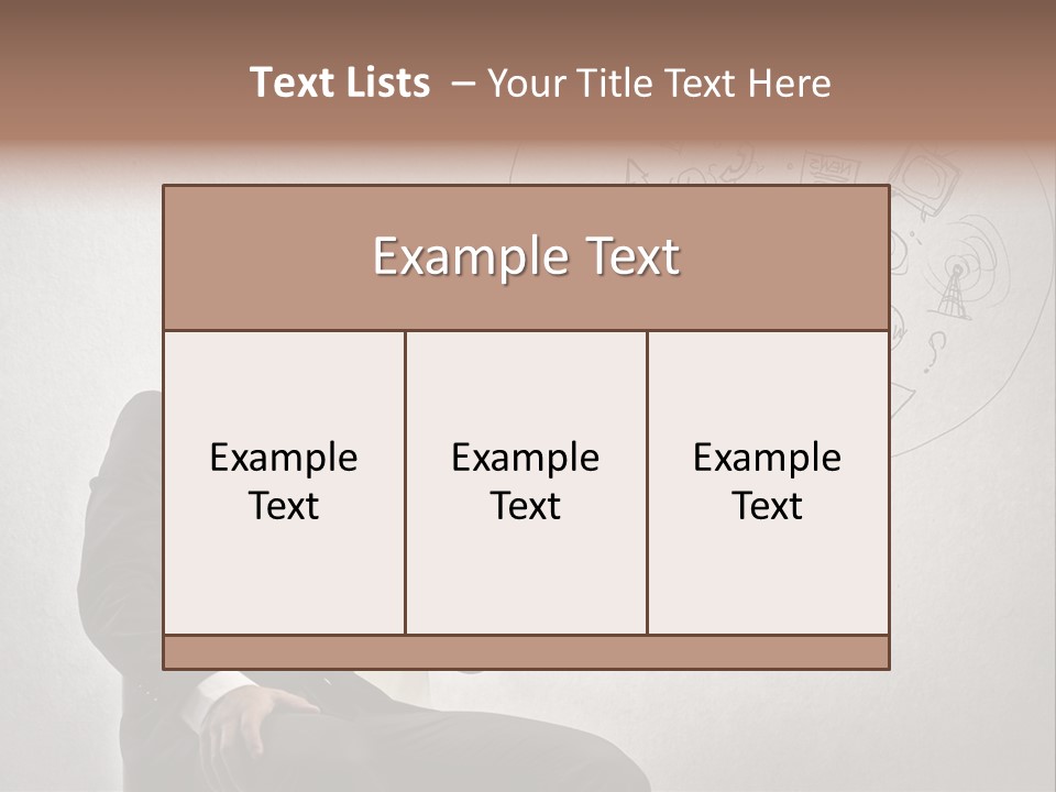 Sms Success Smile PowerPoint Template