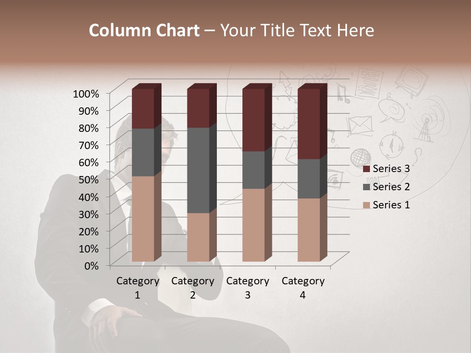 Sms Success Smile PowerPoint Template