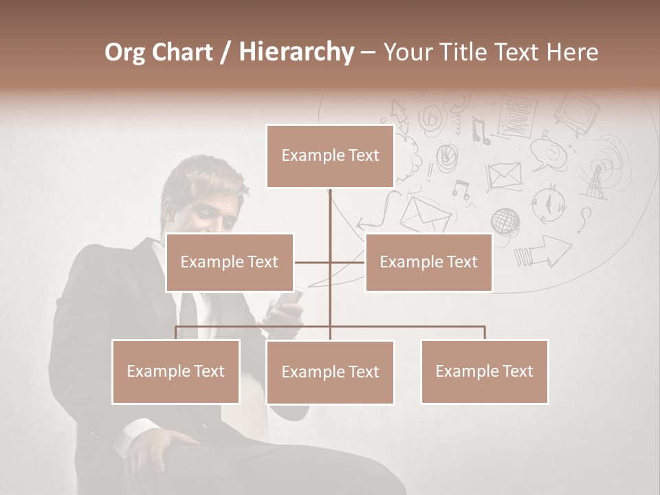 Sms Success Smile PowerPoint Template