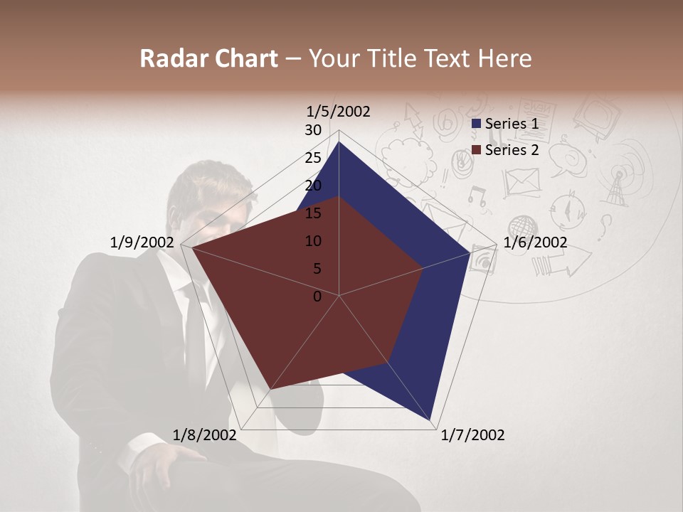 Sms Success Smile PowerPoint Template