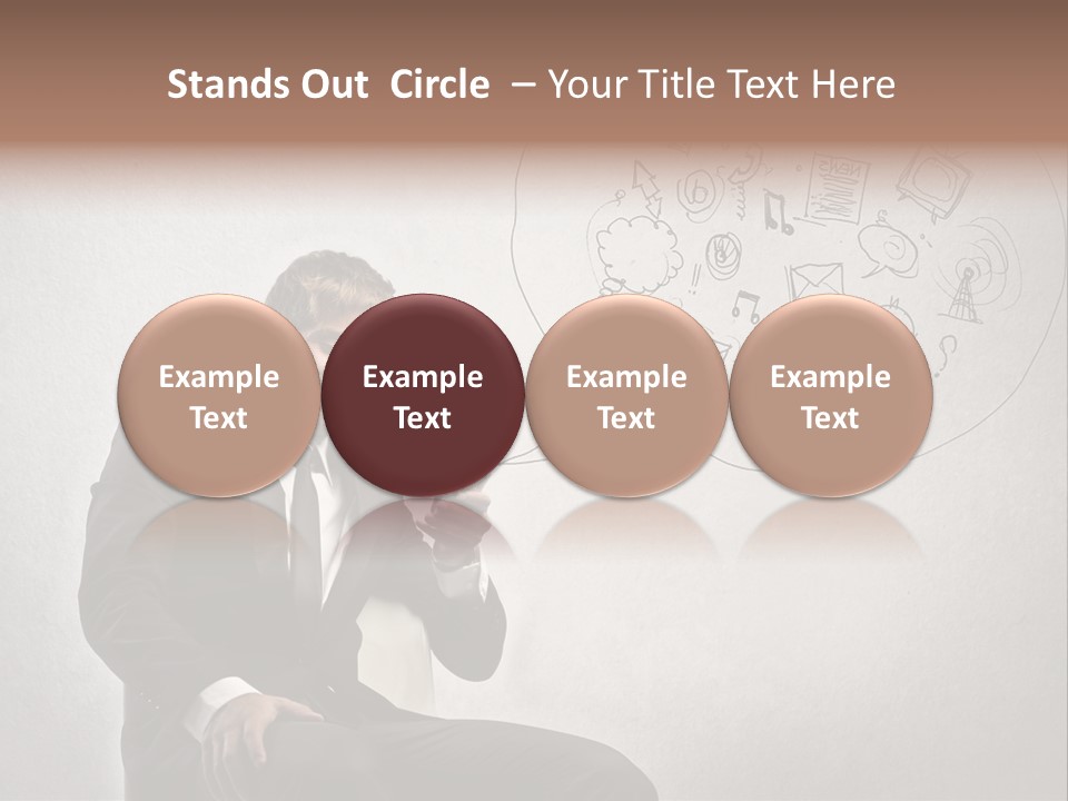 Sms Success Smile PowerPoint Template