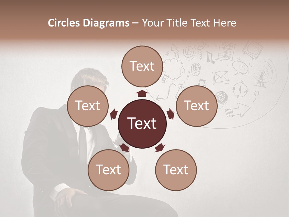 Sms Success Smile PowerPoint Template