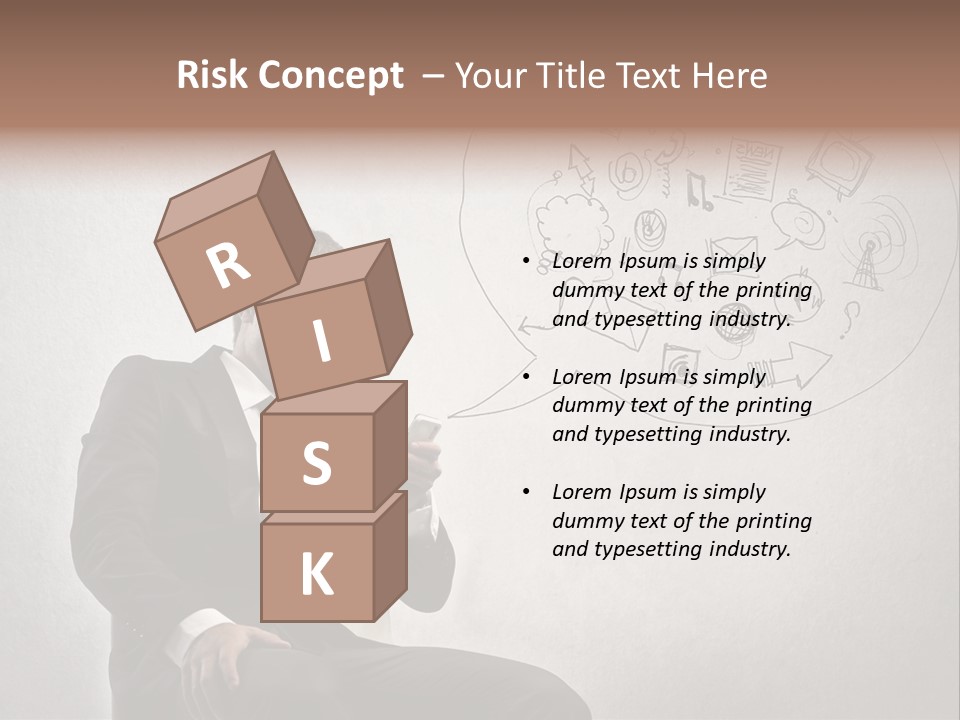 Sms Success Smile PowerPoint Template