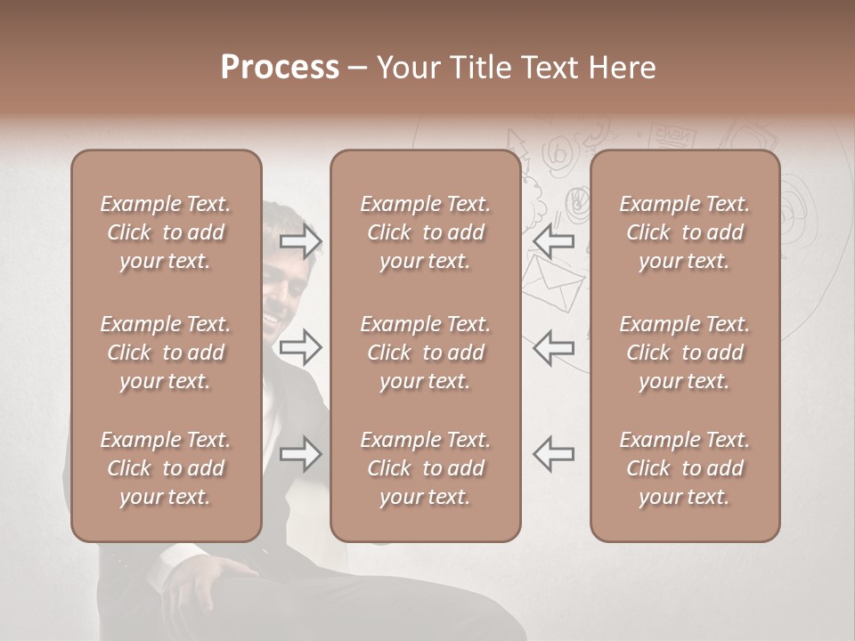 Sms Success Smile PowerPoint Template