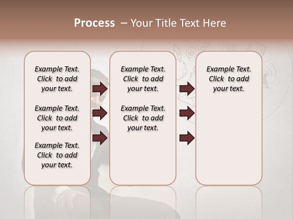 Sms Success Smile PowerPoint Template