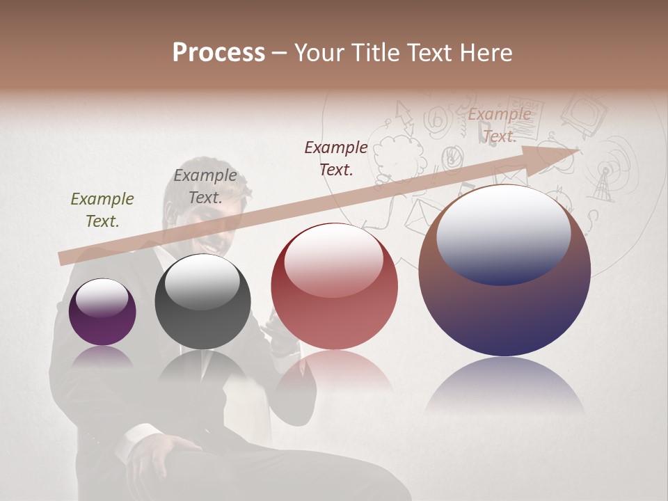 Sms Success Smile PowerPoint Template
