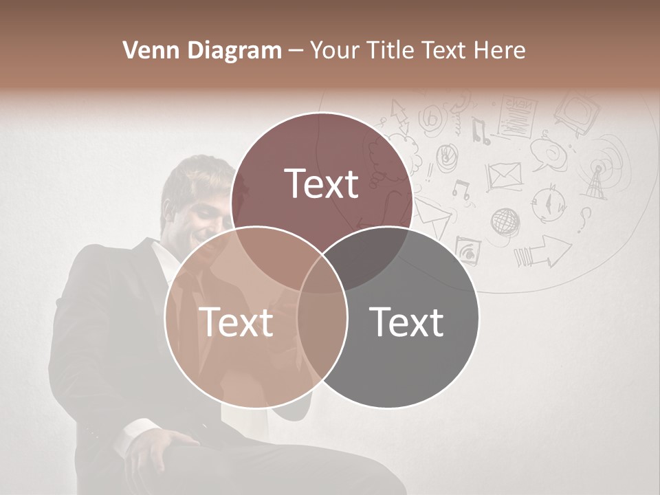 Sms Success Smile PowerPoint Template