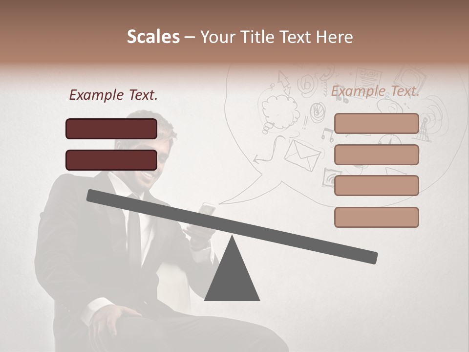 Sms Success Smile PowerPoint Template