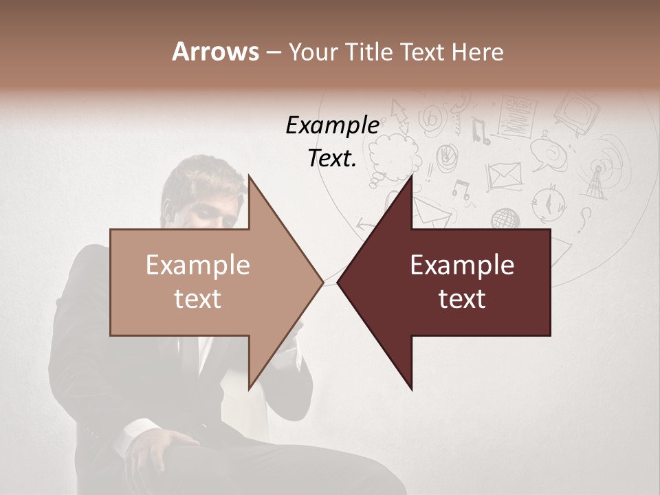 Sms Success Smile PowerPoint Template