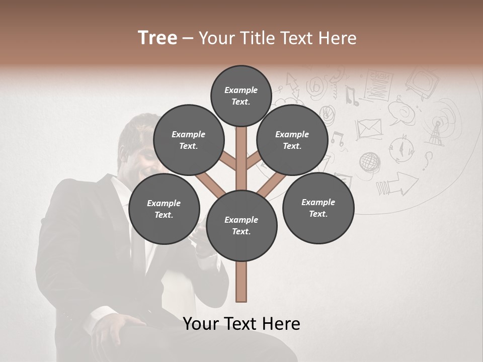 Sms Success Smile PowerPoint Template