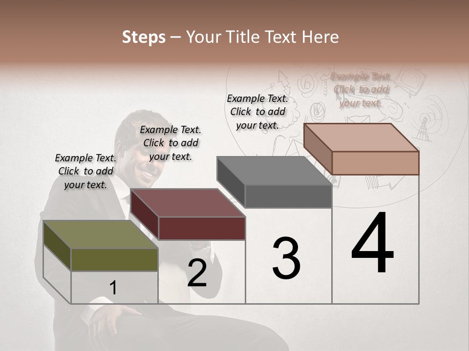 Sms Success Smile PowerPoint Template