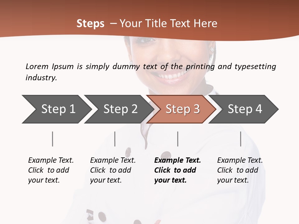Happy Cooking Uniform PowerPoint Template