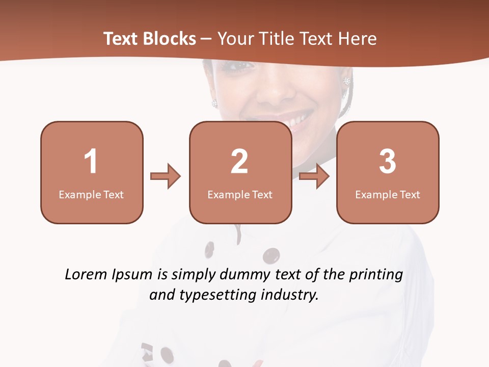 Happy Cooking Uniform PowerPoint Template