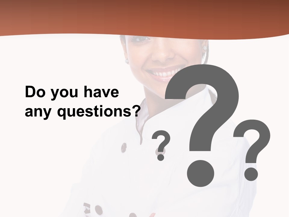 Happy Cooking Uniform PowerPoint Template