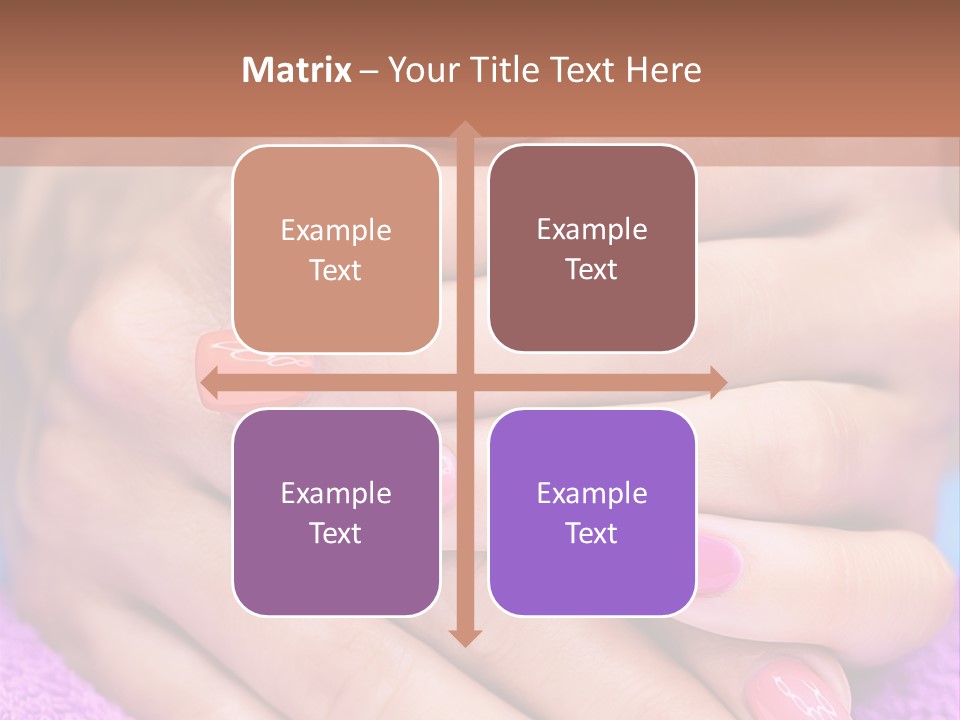 Shiny Enamel Touching PowerPoint Template