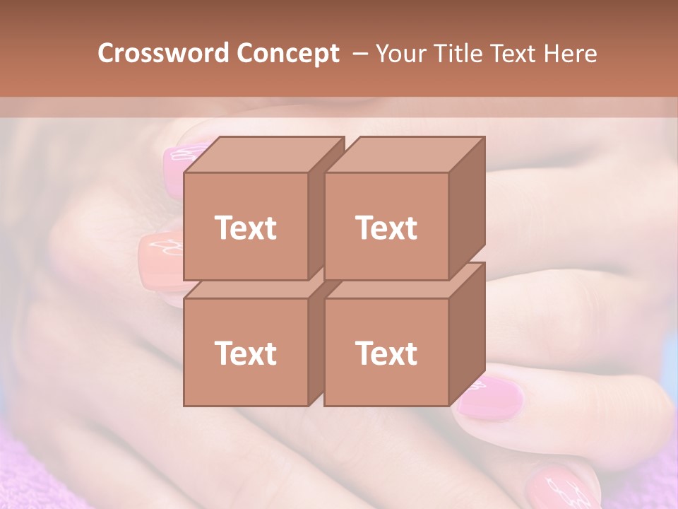 Shiny Enamel Touching PowerPoint Template
