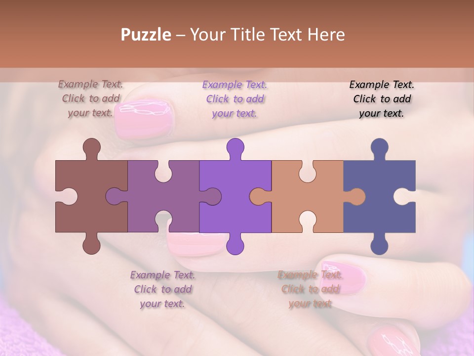 Shiny Enamel Touching PowerPoint Template