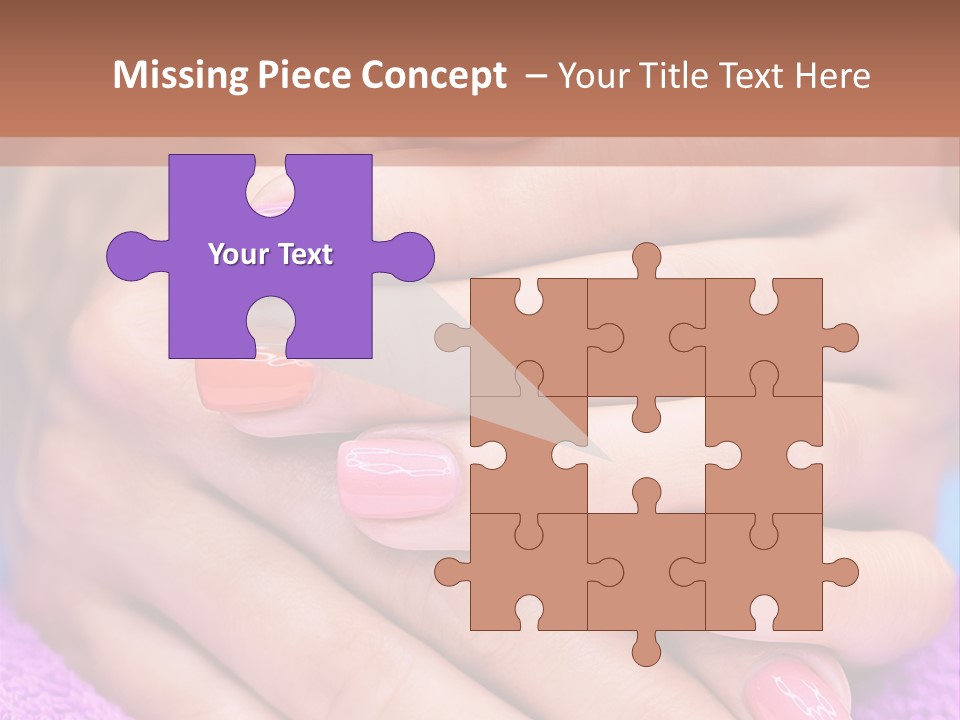 Shiny Enamel Touching PowerPoint Template