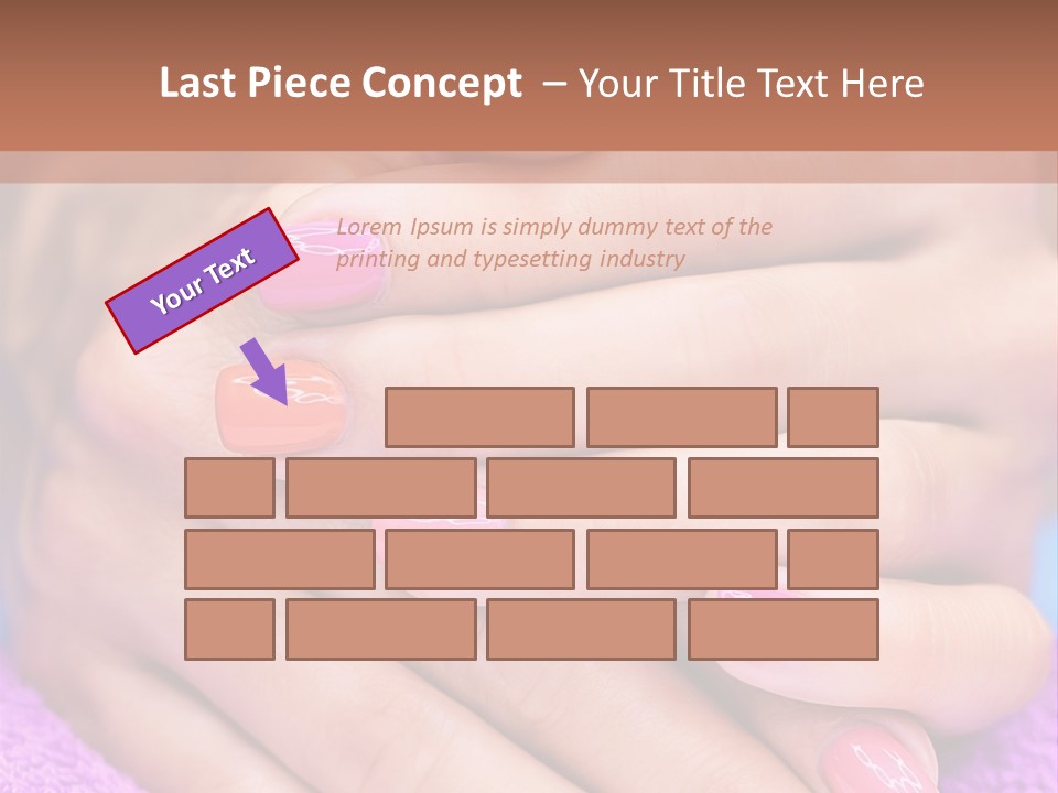 Shiny Enamel Touching PowerPoint Template