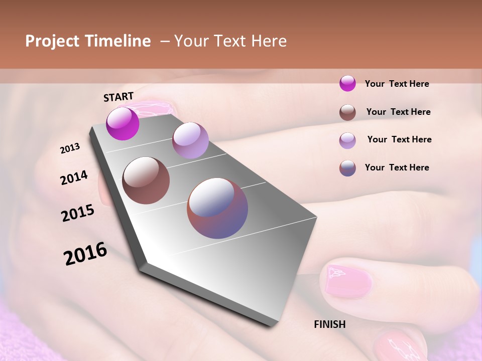 Shiny Enamel Touching PowerPoint Template