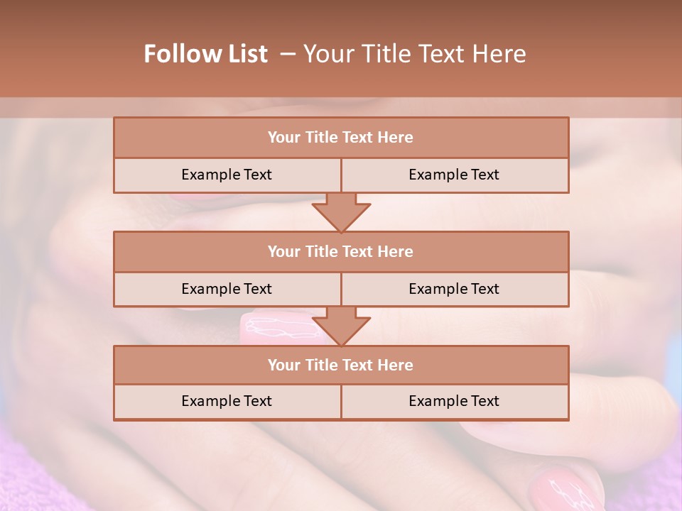 Shiny Enamel Touching PowerPoint Template