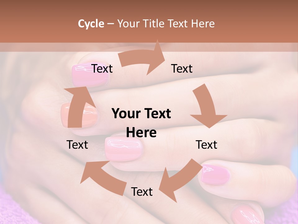 Shiny Enamel Touching PowerPoint Template