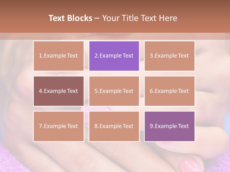 Shiny Enamel Touching PowerPoint Template