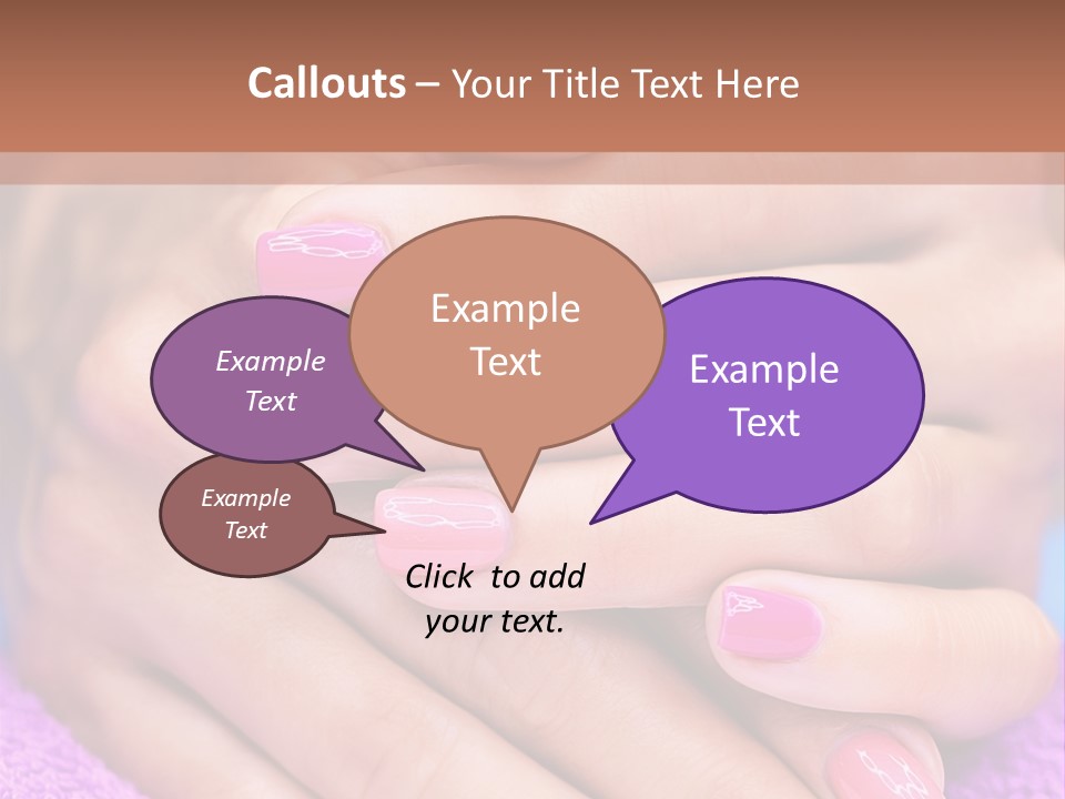 Shiny Enamel Touching PowerPoint Template