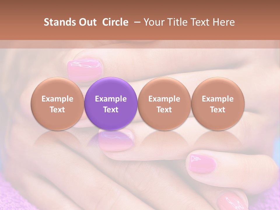 Shiny Enamel Touching PowerPoint Template