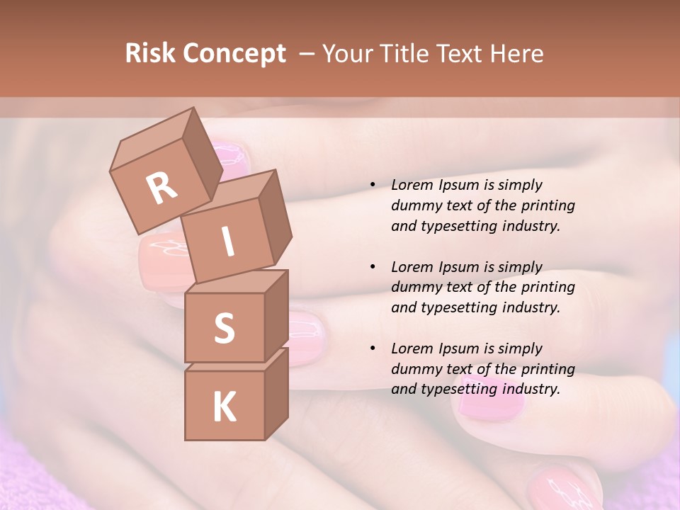 Shiny Enamel Touching PowerPoint Template