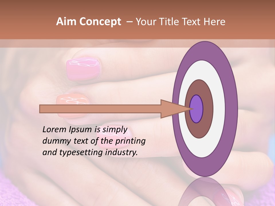 Shiny Enamel Touching PowerPoint Template