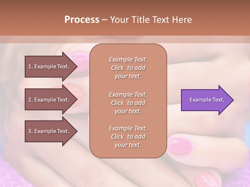 Shiny Enamel Touching PowerPoint Template