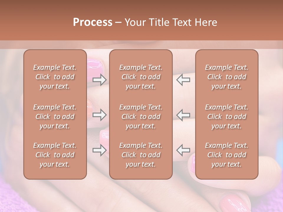 Shiny Enamel Touching PowerPoint Template