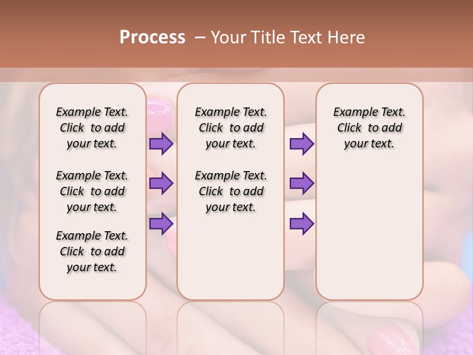 Shiny Enamel Touching PowerPoint Template
