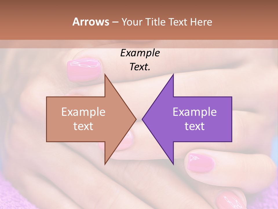 Shiny Enamel Touching PowerPoint Template