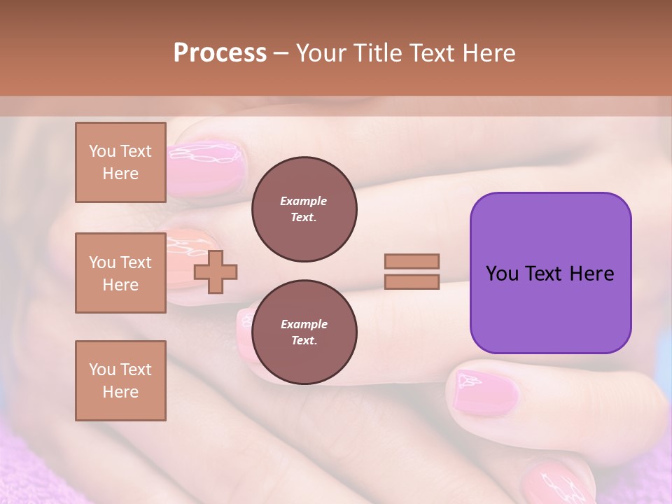 Shiny Enamel Touching PowerPoint Template